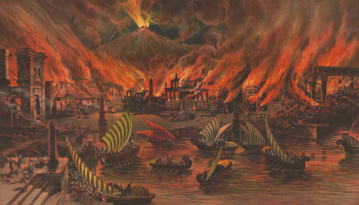 Last Day of Pompeii by Henry J Pain